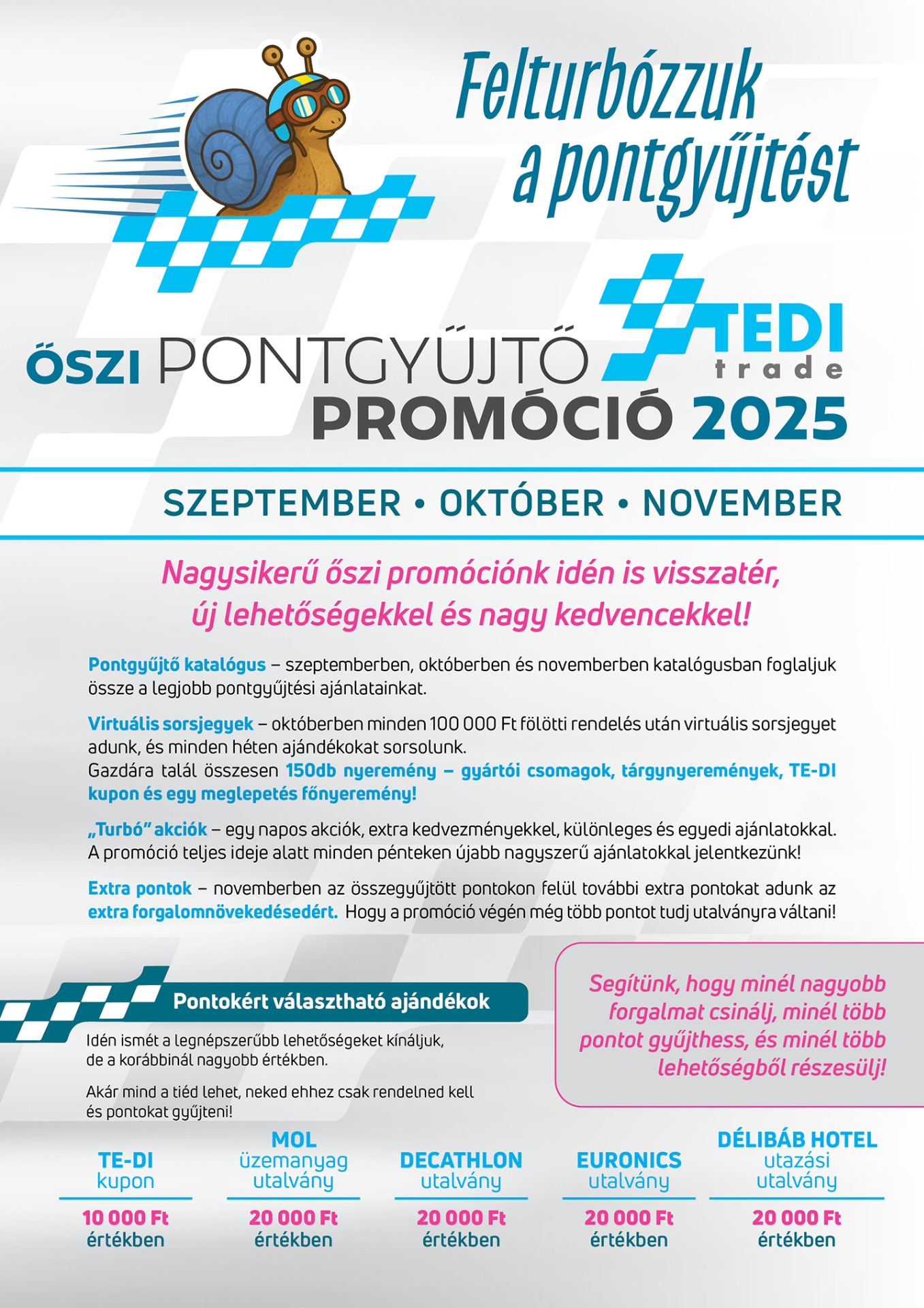 Pontgyűjtő promóció 2025.